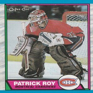 Patrick Roy - 1989 O Pee Chee Hockey Card